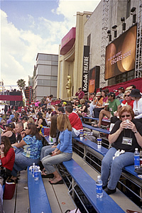 Oscars bleachers